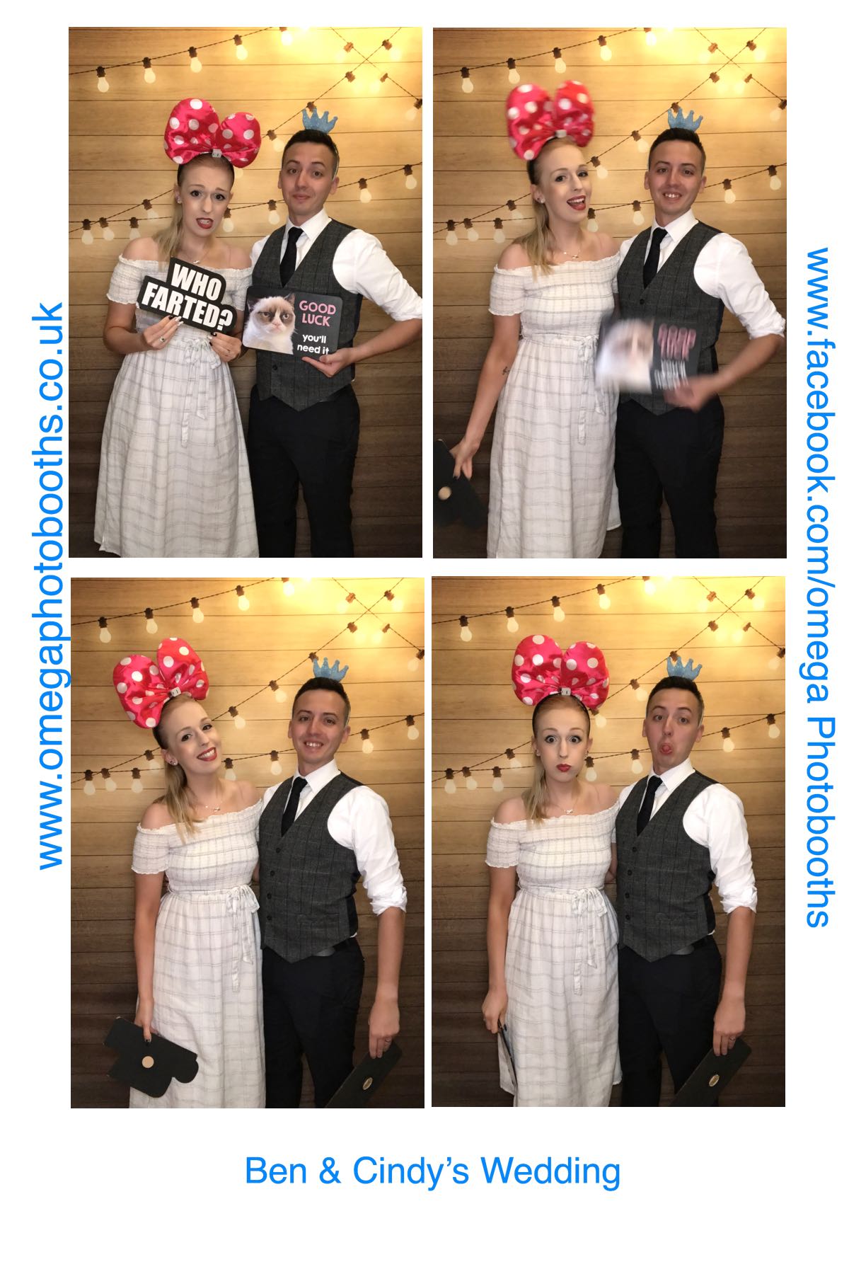 Cindy and Ben's Weddiong | View more photos from the event at gallery.omegaphotobooths.co.uk/u/Omega-Photobooths/Cindy-and-Bens-Weddiong